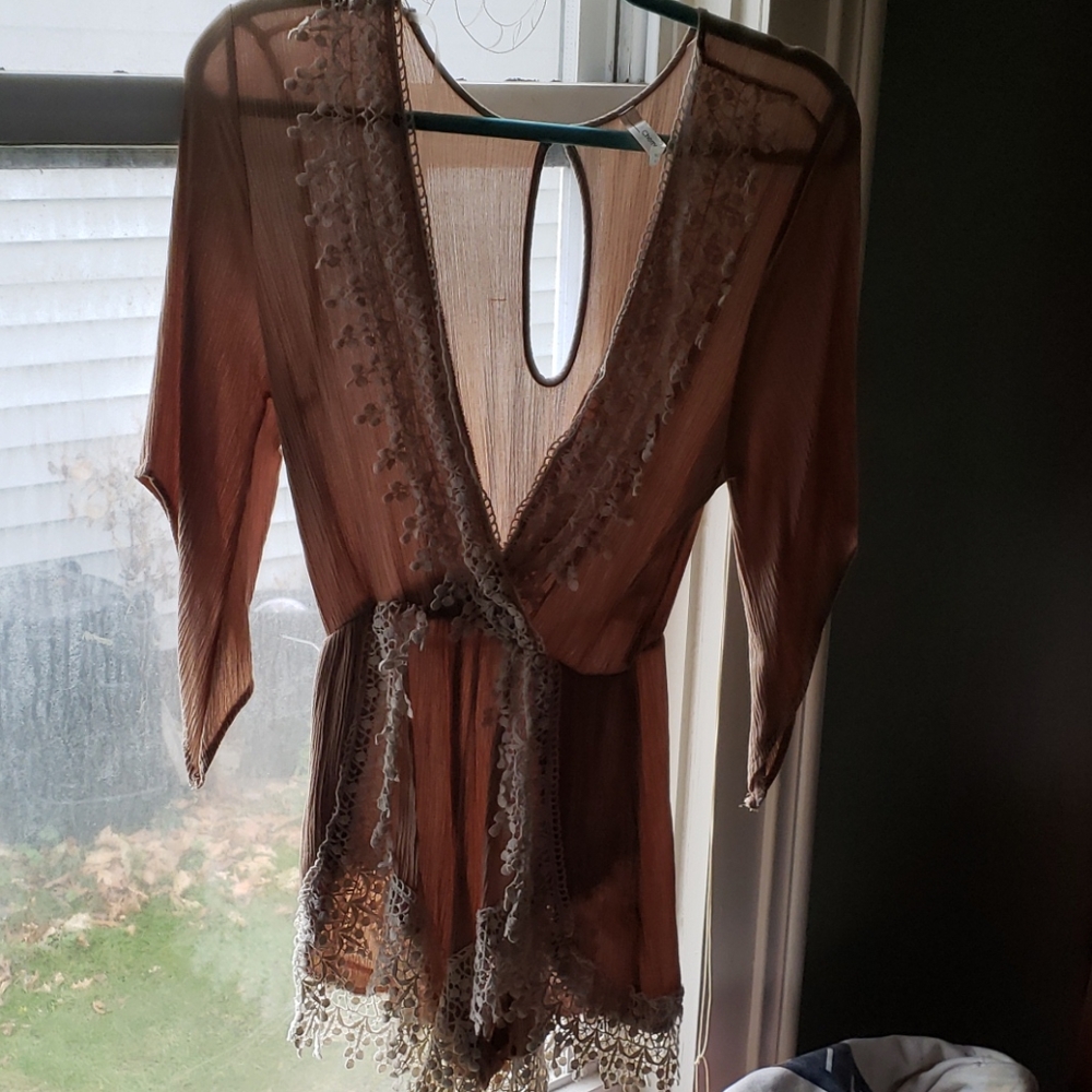 Romper with shorts